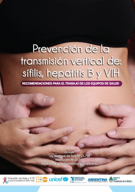 sÃ­filis, hepatitis B y VIH Recomendaciones para el trabajo de