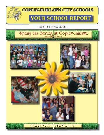 your school report your school report - Copley-Fairlawn City Schools