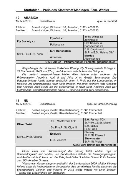 Katalog als pdf. - Zuchtbezirk Niedersachsen-Hannover