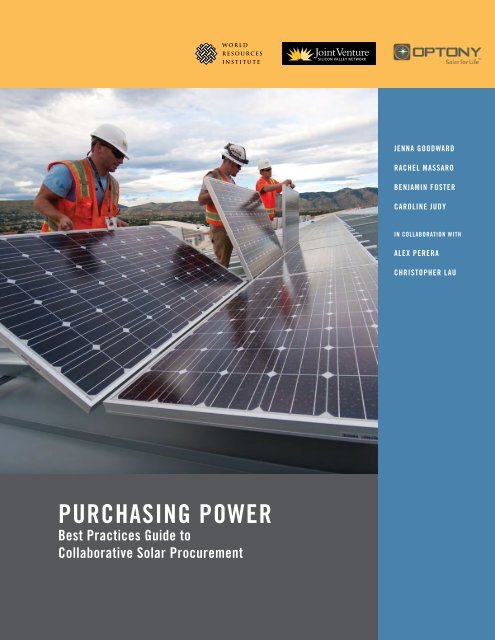 PURCHASING POWER - World Resources Institute