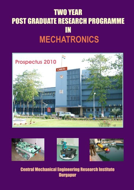 MECHATRONICS - CEERI, Pilani