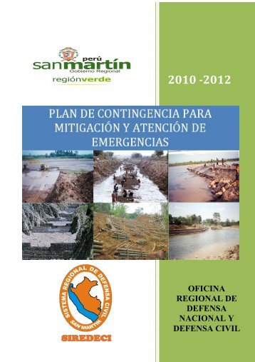 plan de contingencia para mitigaciÃ³n y atenciÃ³n de emergencias