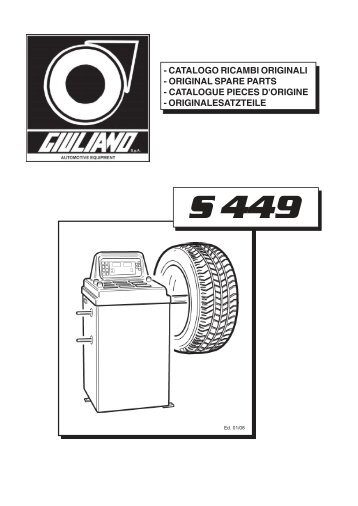 - CATALOGO RICAMBI ORIGINALI - ORIGINAL SPARE PARTS ...