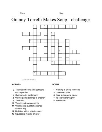 Granny Torrelli Makes Soup - challenge - Merit Software