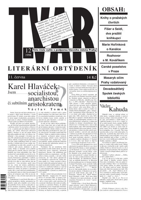 Tvar 12/1998 - iTvar