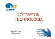 Lőttbeton technológia