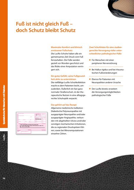 LucRo-Schuhkollektion - Schein