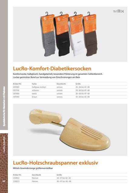 LucRo-Schuhkollektion - Schein