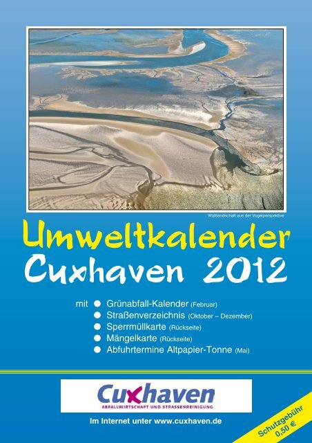 Umweltkalender 2012 - Stadt Cuxhaven