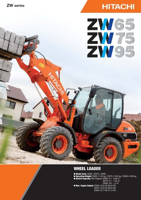 pdf brochure - Hitachi Construction Machinery Europe