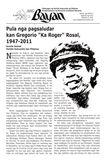 Waray - philippinerevolution.net