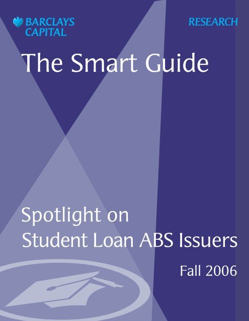 Spotlight on Student Loan ABS Issuers - Institute for Higher ...