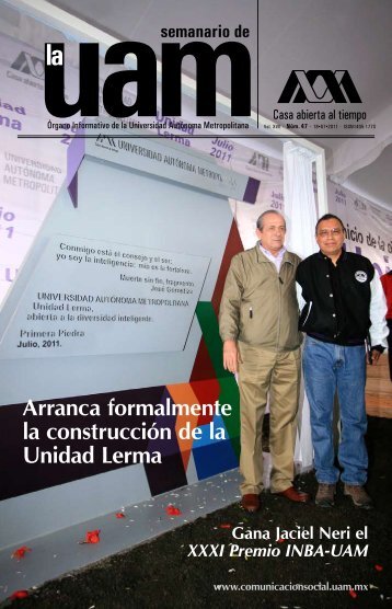 Arranca formalmente la construcciÃ³n de la Unidad Lerma - UAM ...