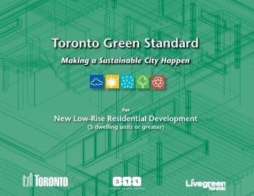 Toronto Green Standard - City of Toronto