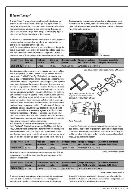 FUNDICIONES FERREAS Y NO FERREAS EN ARENA ... - Metalspain