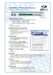 2wcom Systems GmbH - Professional broadcast products