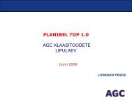 PLANIBEL TOP 1.0 AGC KLAASITOODETE ... - YourGlass.com