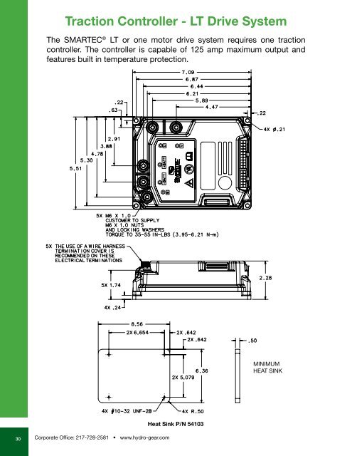 Hydro-Gear SMARTEC Transaxles Catalogue - BIBUS France