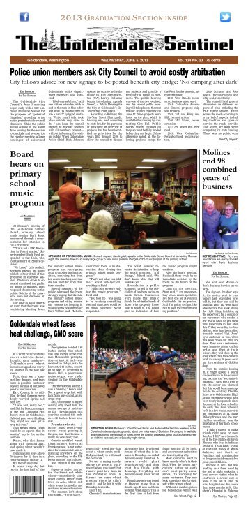 June 5, 2013 - Goldendale Sentinel