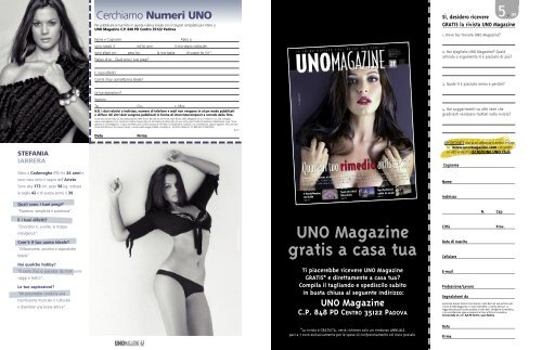 Sfoglia UNO Magazine on line