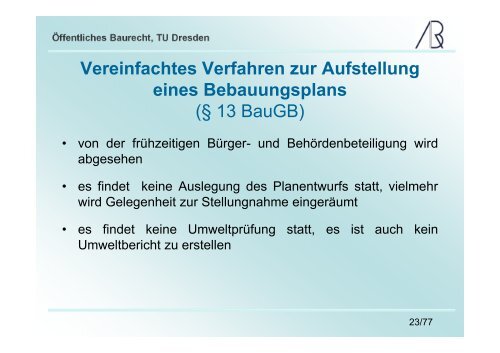 Die Bauleitplanung - Prof-rauch-tu-dresden.de