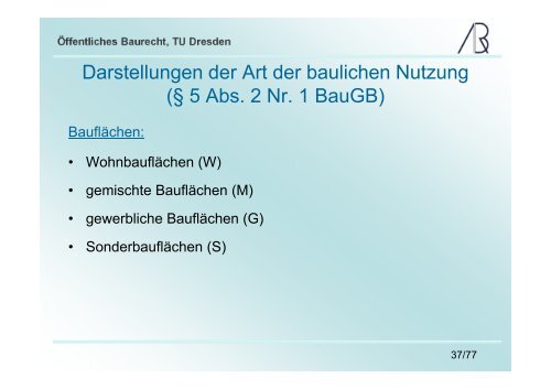 Die Bauleitplanung - Prof-rauch-tu-dresden.de