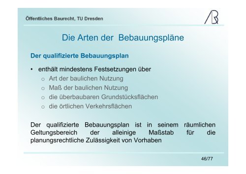 Die Bauleitplanung - Prof-rauch-tu-dresden.de