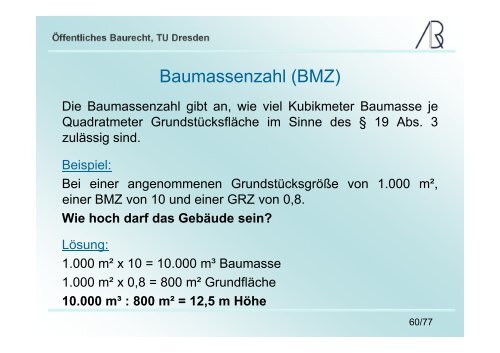 Die Bauleitplanung - Prof-rauch-tu-dresden.de