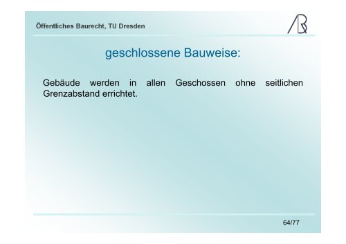 Die Bauleitplanung - Prof-rauch-tu-dresden.de