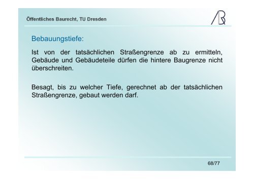 Die Bauleitplanung - Prof-rauch-tu-dresden.de