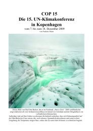 COP 15 Die 15. UN-Klimakonferenz in Kopenhagen - Arved Fuchs