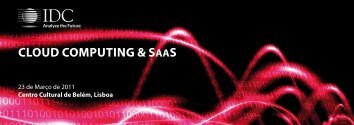 Cloud Computing & SaaS - IDC Portugal