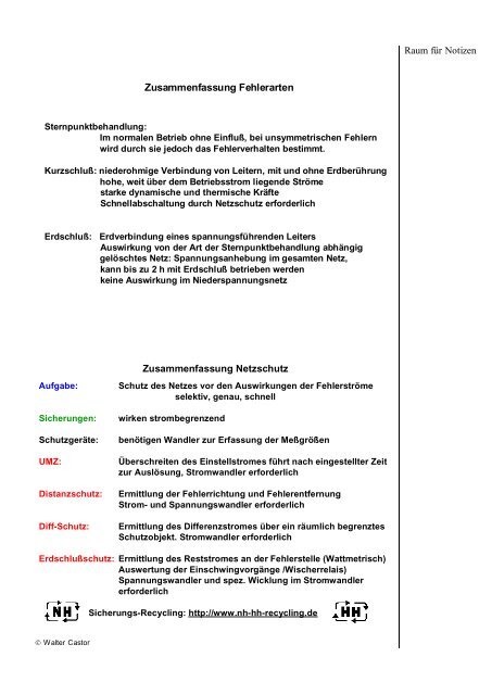 Grundlagen der elektrischen Energieversorgung - HAAG ...