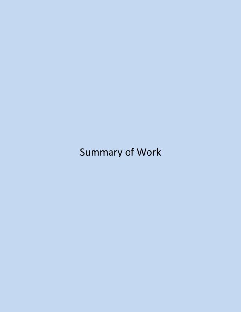 Bid Package 08 North Well Field - Garney Construction