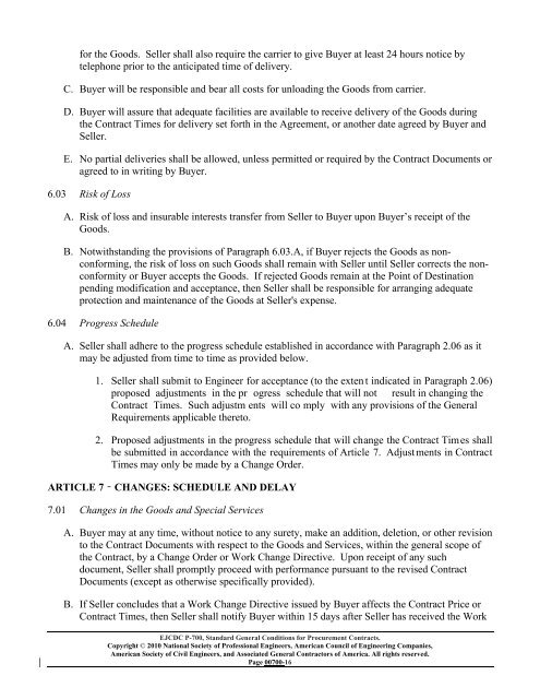 Bid Package 08 North Well Field - Garney Construction