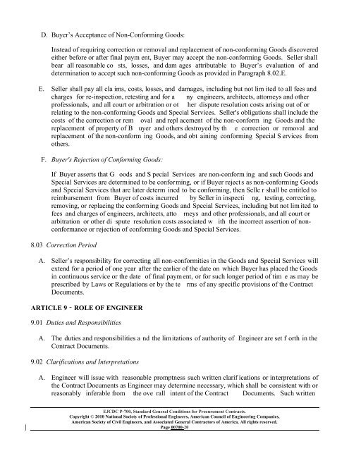 Bid Package 08 North Well Field - Garney Construction