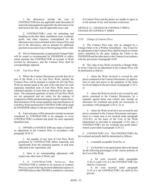 Bid Package 08 North Well Field - Garney Construction