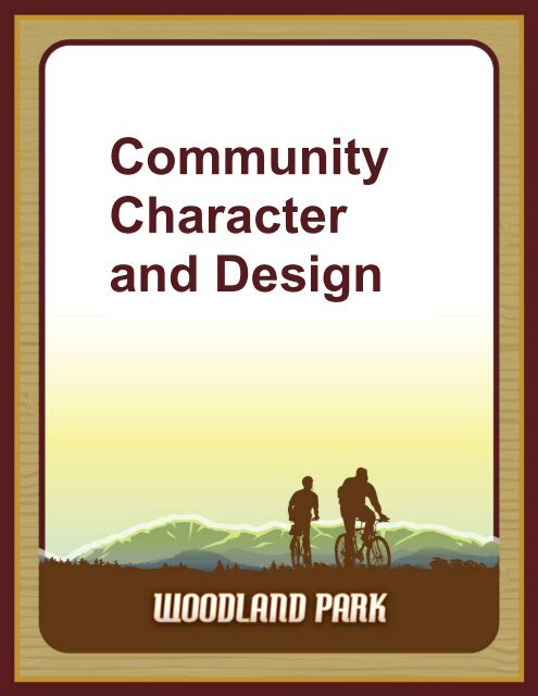 Comprehensive Plan Adopted 2010 - City of Woodland Park