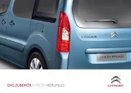 DaS ZUBehÖr CITROËN Berlingo