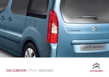 DaS ZUBehÖr CITROËN Berlingo