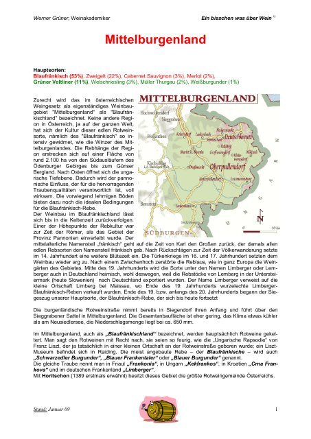 Mittelburgenland - Weinritter Steiermark