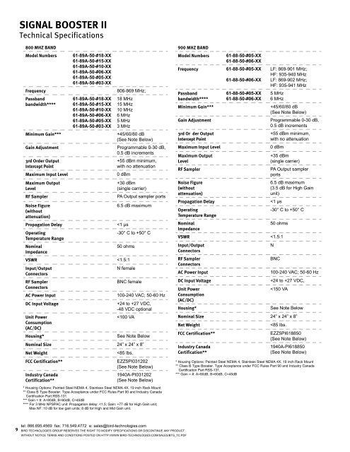 In-Building Coverage - Aspen Electronics