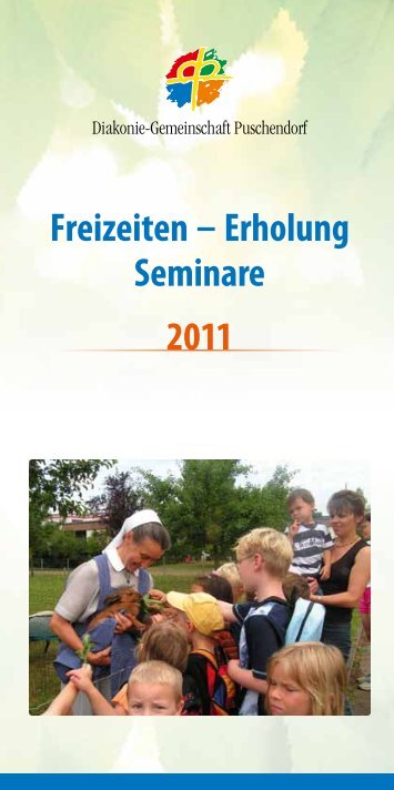 Freizeiten - Diakonie-Gemeinschaft Puschendorf