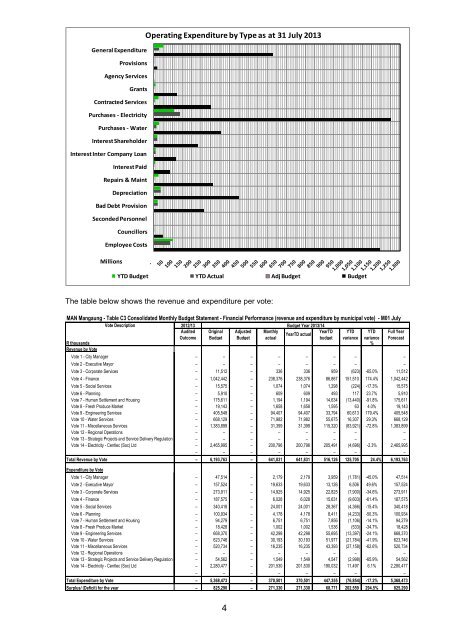 Portfolio report - Mangaung.co.za