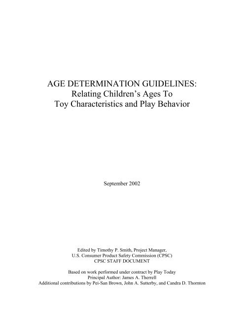 cpsc age determination guidelines