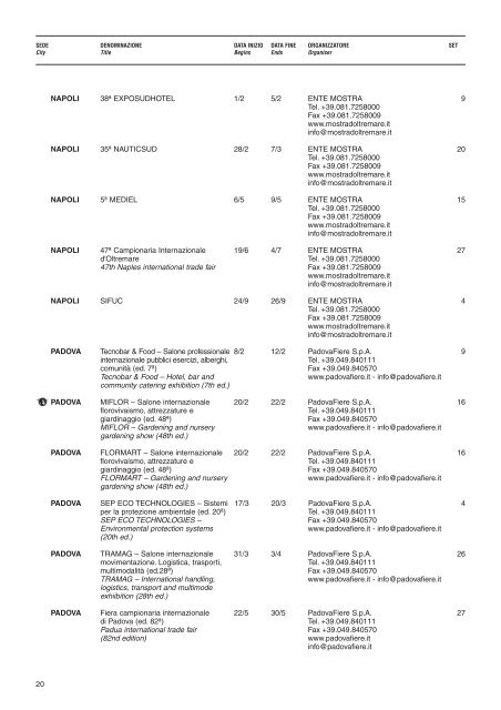 scarica il calendario [200 kb] - Aefi