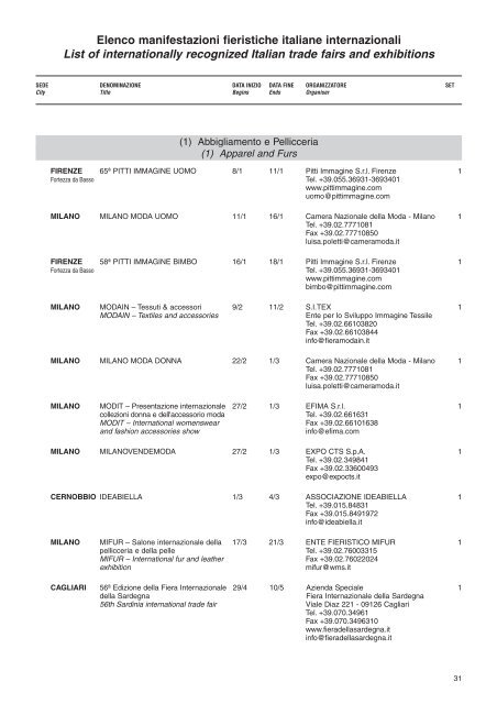 scarica il calendario [200 kb] - Aefi