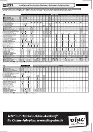 Laupheim - Walpertshofen - Mietingen - Baltringen - Schemmerberg