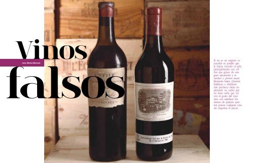 Vinos falsos - diasiete.com