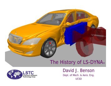 The History of LS-DYNAÂ® - LS-DYNA and d3VIEW Blog